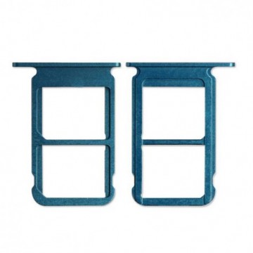 Tiroir double carte SIM pour Huawei Mate 10 Pro Bleu