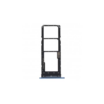 Tiroir carte sim pour Motorola Moto E30 Double Sim Bleu