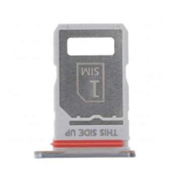 Tiroir carte sim pour Motorola Edge 30 Neo Double Sim Argent