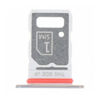 Tiroir carte sim pour Motorola Edge 20 Double Sim Argent