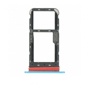 Tiroir carte sim pour Motorola Moto E7i Power Double Sim Bleu
