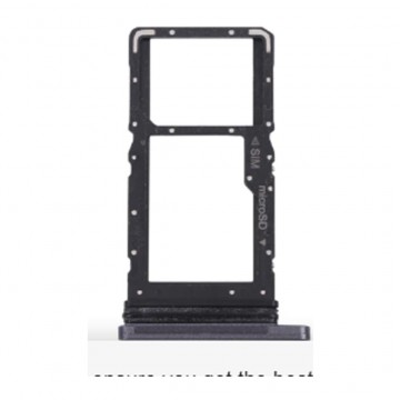 Tiroir SIM + Micro SD pour Samsung Galaxy Tab A7 10.4 2020 T505 Double Sim Noir