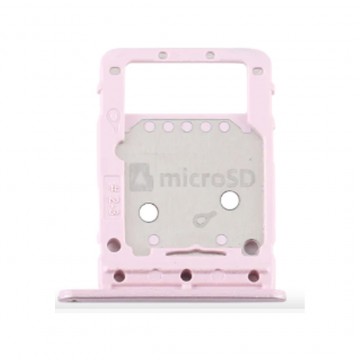 Tiroir SIM + Micro SD pour Samsung Galaxy Tab S6 Lite P610/P615 Rose