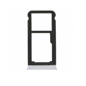Tiroir SIM + Micro SD pour Samsung Galaxy Tab A 8.0 2019 T295 Argent