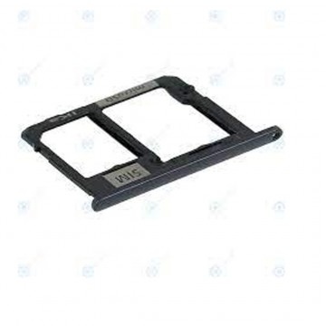 Tiroir SIM + Micro SD pour Samsung Galaxy Tab A 10.1 2019 T515 Noir