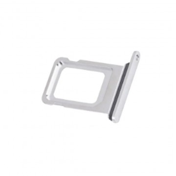 Tiroir carte sim pour iPhone 14 Pro/14 Pro Max Single Card White