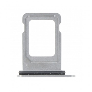 Tiroir carte sim pour iPhone 13 Pro 6.1"/13 Pro Max 6.7" Double Sim White