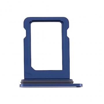 Tiroir carte sim pour iPhone 13 Pro 6.1"/13 Pro Max 6.7" Double Sim Bleu