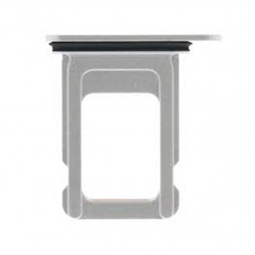 Tiroir carte sim pour iPhone 13 6.1" Double Sim Blanc