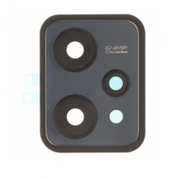 Lentille en verre caméra arrière pour Realme 9 Pro RMX3471 Noir