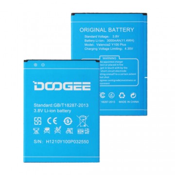 Batterie pour Doogee Valencia 2 Y100 Plus 3000mAh