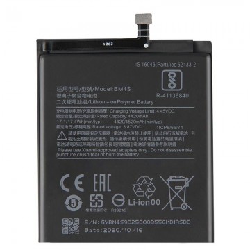 Batterie pour Xiaomi Redmi 10X 5G/10X Pro 5G BM4S 4520mAh