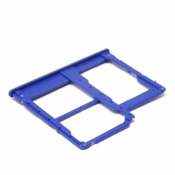 Tiroir SIM + SD pour Samsung Galaxy A40 (A405F) A40 A41 A405 A415F Bleu