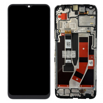 Ecran LCD + Vitre tactile sur châssis pour Realme Narzo 50 Noir + Outils