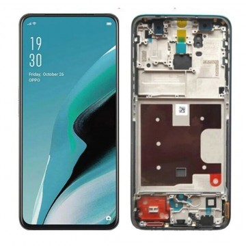 Ecran LCD + Vitre tactile sur châssis pour Oppo Reno2 Z Noir