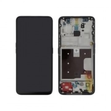 Ecran LCD + Vitre tactile sur châssis pour Oppo Reno 2 Noir