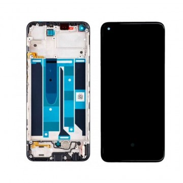 Ecran LCD + Vitre tactile sur châssis pour Realme 8 Pro RMX3081 Noir