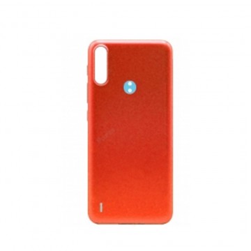 Vitre arrière pour Motorola Moto E7i Power Rouge