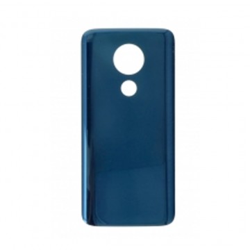 Vitre arrière pour Motorola Moto G7 Power foncé Bleu