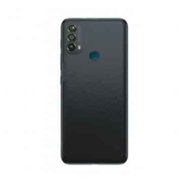 Vitre arrière pour Motorola Moto E30 Noir avec lentille caméra