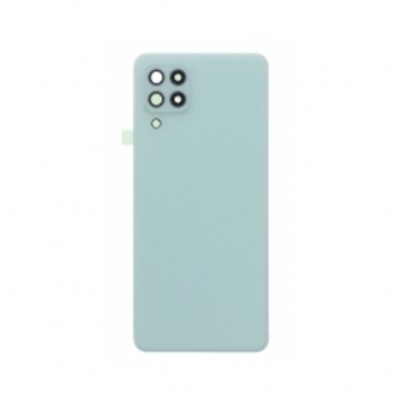 Vitre arrière pour Samsung Galaxy A22 (4G) Vert avec lentille caméra