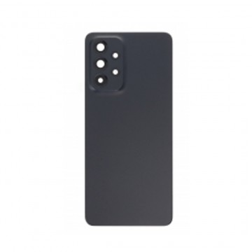 Vitre arrière pour Samsung Galaxy A33 5G A336 Noir avec lentille caméra