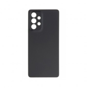 Vitre arrière (cache batterie) avec Adhésif pour Samsung Galaxy A53 5G A536 Noir + Logo