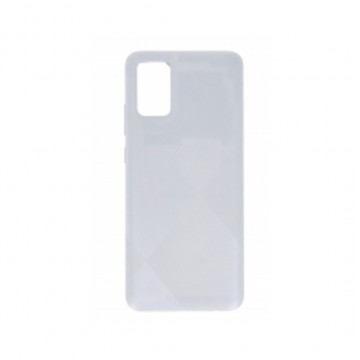 Vitre arrière (cache batterie) pour Samsung Galaxy A02s A025U 166mm Blanc + Logo