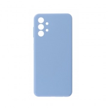 Vitre arrière (cache batterie) pour Samsung Galaxy A13 A135 Bleu + Logo