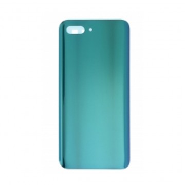 Vitre arrière (cache batterie) avec adhésif pour Huawei Honor 10 Vert + Logo