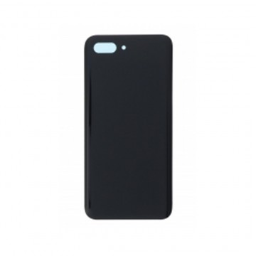 Vitre arrière (cache batterie) avec adhésif pour Huawei Honor 10 Noir + Logo