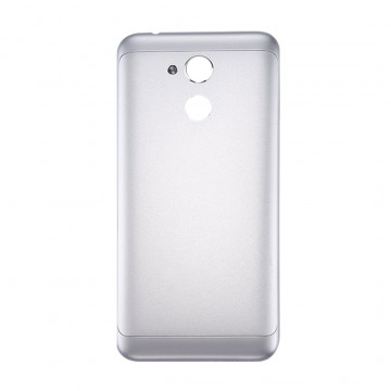 Vitre arrière (cache batterie) pour Huawei Honor 6A (Pro) Argent + Logo