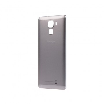 Vitre arrière (cache batterie) pour Huawei Honor 7 Gris + Logo