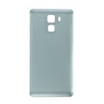 Vitre arrière (cache batterie) pour Huawei Honor 7 Argent + Logo