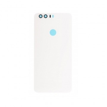Vitre arrière (cache batterie) pour Huawei Honor 8 Blanc + Logo