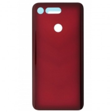 Vitre arrière (cache batterie) avec adhésif pour Huawei Honor View 20 Rouge