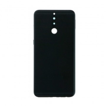 Vitre arrière avec Adhésif + Lentille camera + support pour Huawei Mate 10 Lite Noir