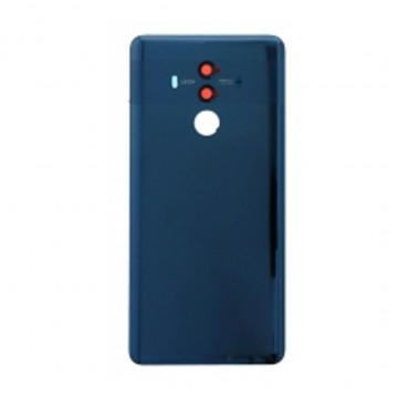 Vitre arrière pour Huawei Mate 10 Pro Bleu avec lentille caméra