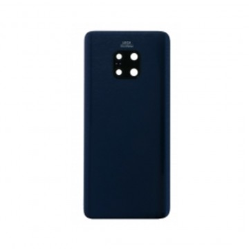 Vitre arrière pour Huawei Mate 20 Pro Bleu avec lentille caméra
