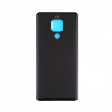 Vitre arrière (cache batterie) pour Huawei Mate 20 X Noir + Logo