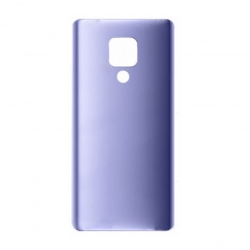 Vitre arrière (cache batterie) avec Adhésif pour Huawei Mate 20 X Violet + Logo