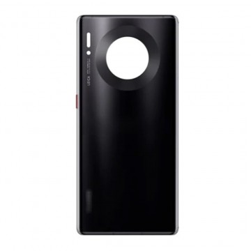 Vitre arrière (cache batterie) pour Huawei Mate 30 Noir + Logo