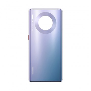 Vitre arrière (cache batterie) pour Huawei Mate 30 Pro Argent spacial + Logo