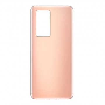 Vitre arrière (cache batterie) avec Adhésif pour Huawei P40 Pro Or + Logo