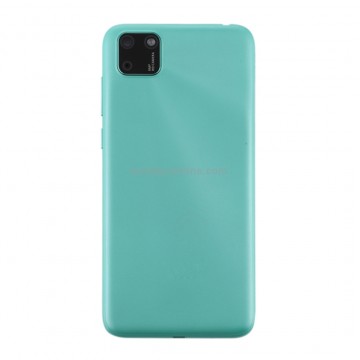 Vitre arrière pour Huawei Y5p Vert avec lentille caméra