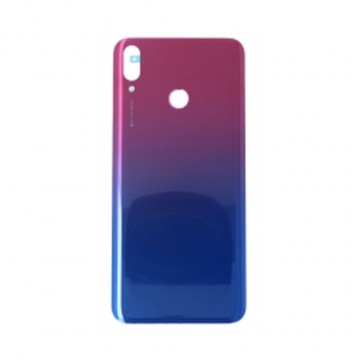 Vitre arrière (cache batterie) avec Adhésif pour Huawei Y9 2019 Violet + Logo