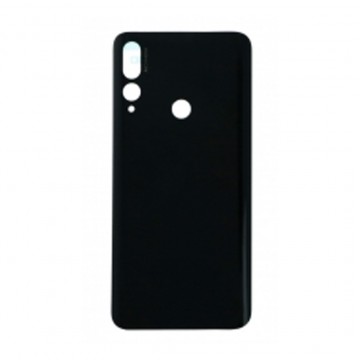 Vitre arrière (cache batterie) avec Adhésif pour Huawei Y9 Prime 2019 Noir + Logo
