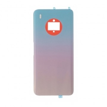 Vitre arrière (cache batterie) avec Adhésif pour Huawei Y9a Rose + Logo