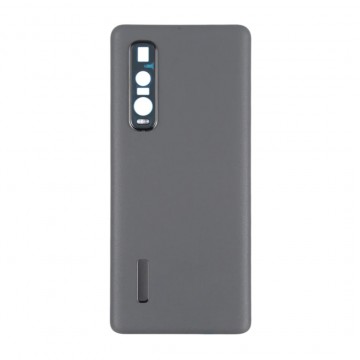 Vitre arrière pour Oppo Find X2 Pro Noir avec lentille caméra