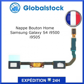 Nappe Bouton Home/Menu/Retour Navigation pour Samsung Galaxy S4 i9500 i9505